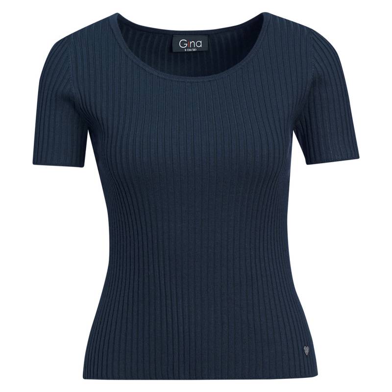 Damen Kurzarm-Strickpullover mit Rippstruktur Damen Kurzarm-Strickpullover mit Rippstruktur von Gina
