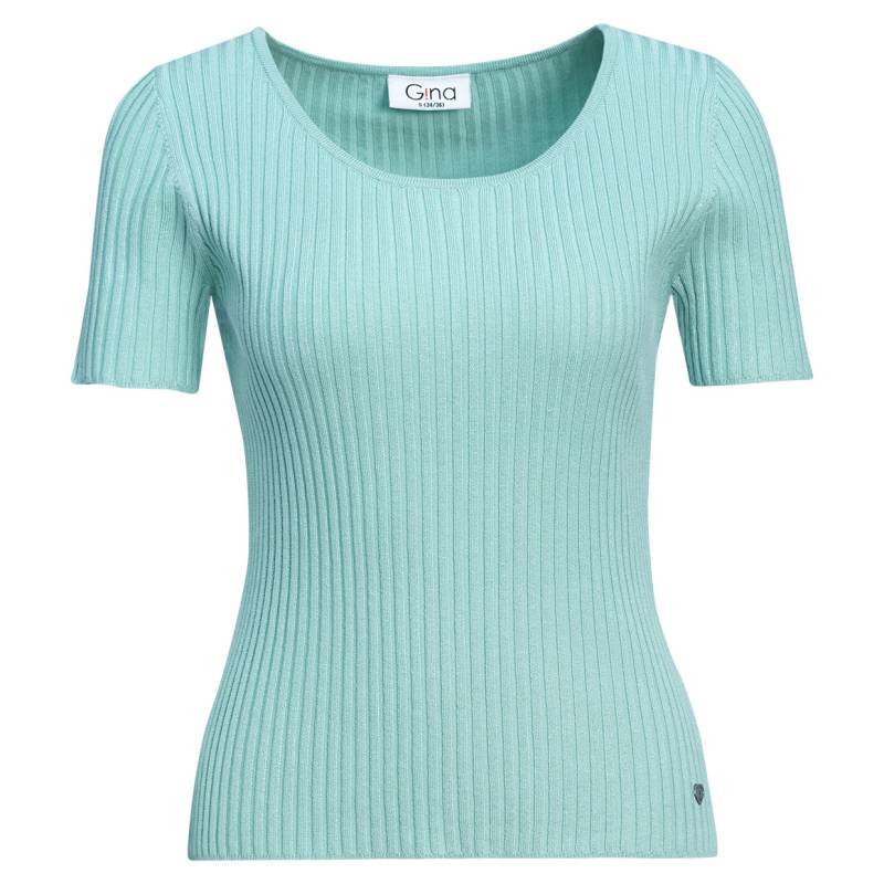 Damen Kurzarm-Strickpullover mit Rippstruktur Damen Kurzarm-Strickpullover mit Rippstruktur von Gina
