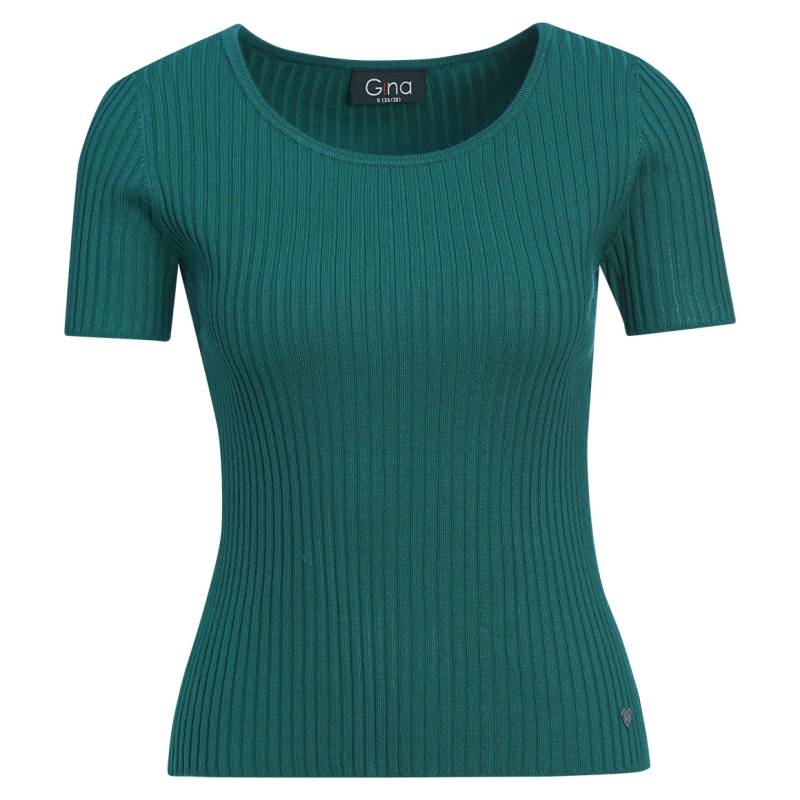 Damen Kurzarm-Strickpullover mit Rippstruktur Damen Kurzarm-Strickpullover mit Rippstruktur von Gina