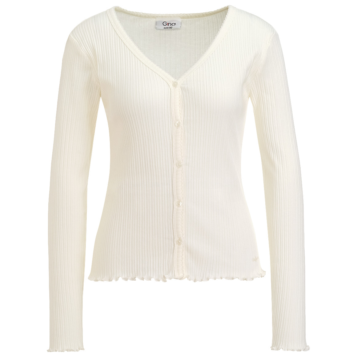 Damen Langarmshirt aus Bio-Baumwolle von Gina