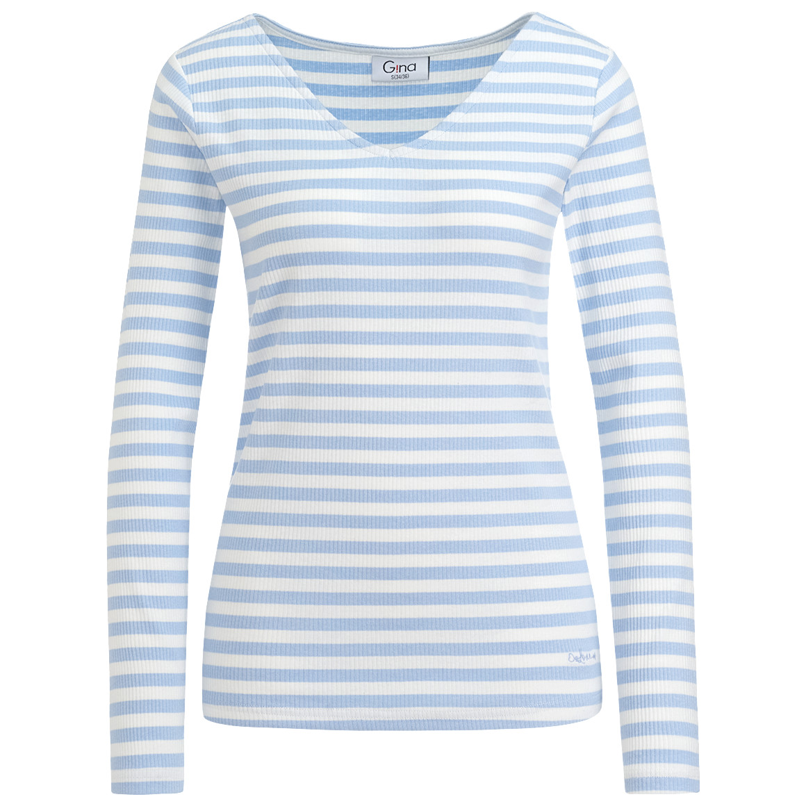 Damen Langarmshirt mit Bio-Baumwolle von Gina