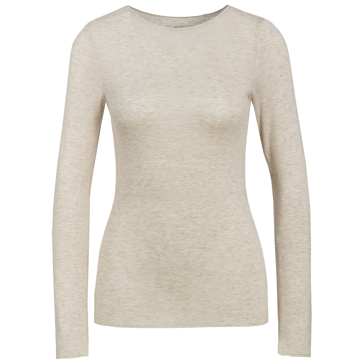 Damen Langarmshirt mit Effektgarn Damen Langarmshirt mit Effektgarn von Gina
