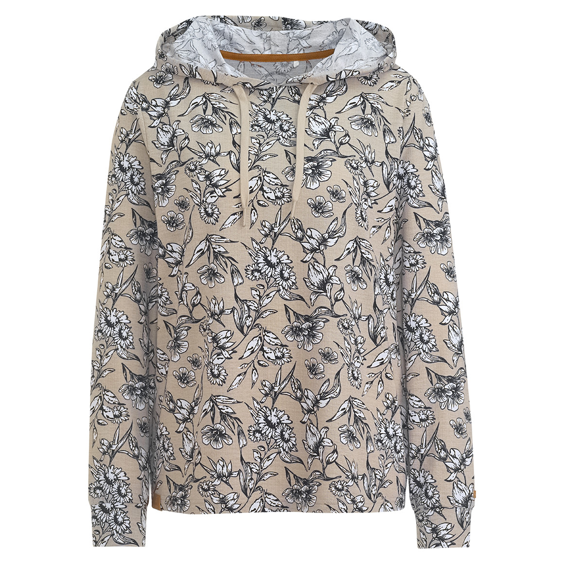 Damen Langarmshirt mit Kapuze Damen Langarmshirt mit Kapuze von Gina