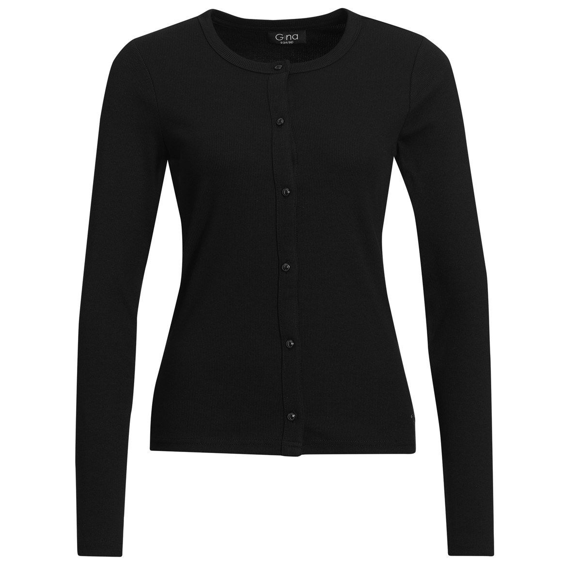 Damen Langarmshirt mit Knopfleiste Damen Langarmshirt mit Knopfleiste von Gina