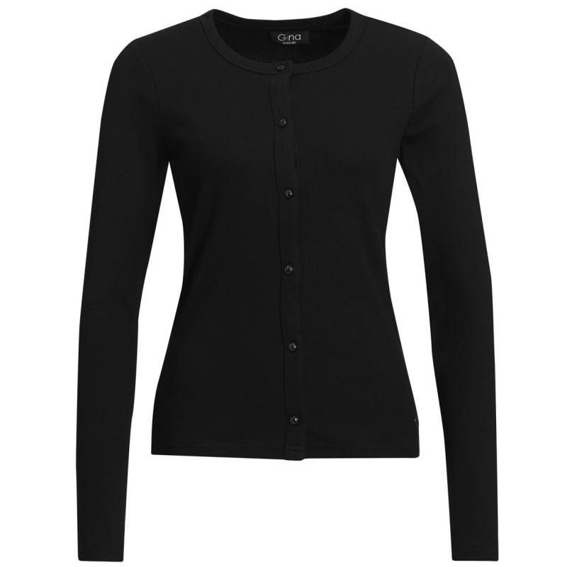 Damen Langarmshirt mit Knopfleiste Damen Langarmshirt mit Knopfleiste von Gina