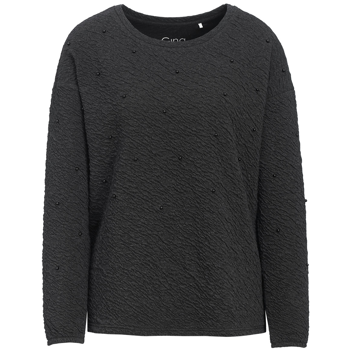 Damen Langarmshirt mit Perlen Damen Langarmshirt mit Perlen von Gina