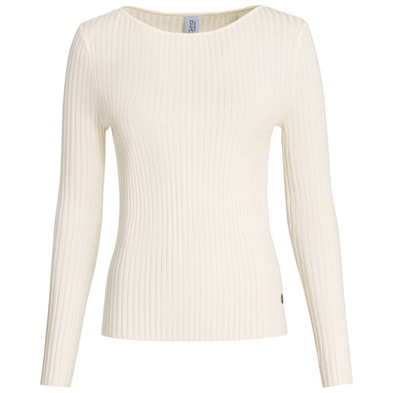 Damen Langarmshirt mit Rippstruktur von Gina