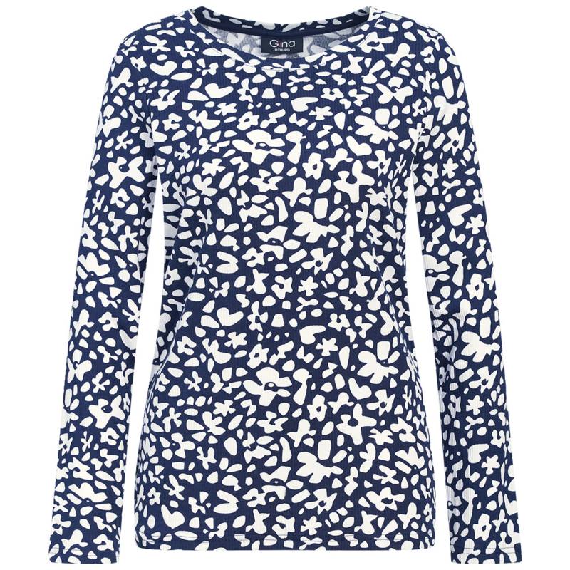 Damen Langarmshirt mit Rundhalsausschnitt von Gina