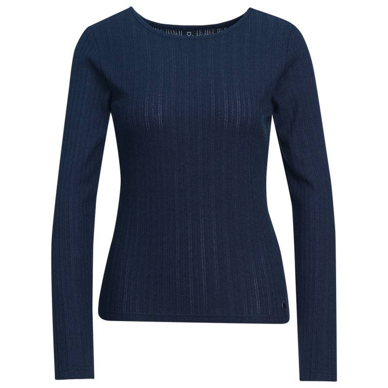 Damen Langarmshirt mit Strukturstreifen Damen Langarmshirt mit Strukturstreifen von Gina