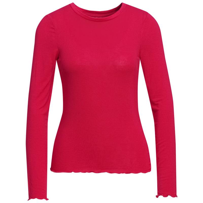 Damen Langarmshirt mit Wellenbündchen Damen Langarmshirt mit Wellenbündchen von Gina