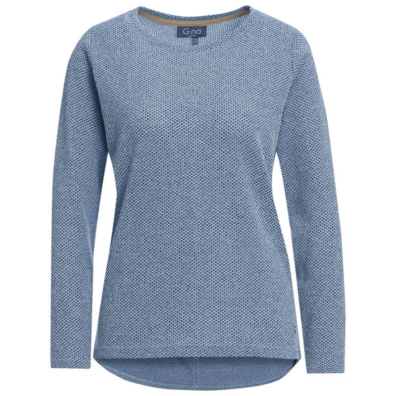 Damen Langarmshirt mit Zierknöpfen von Gina