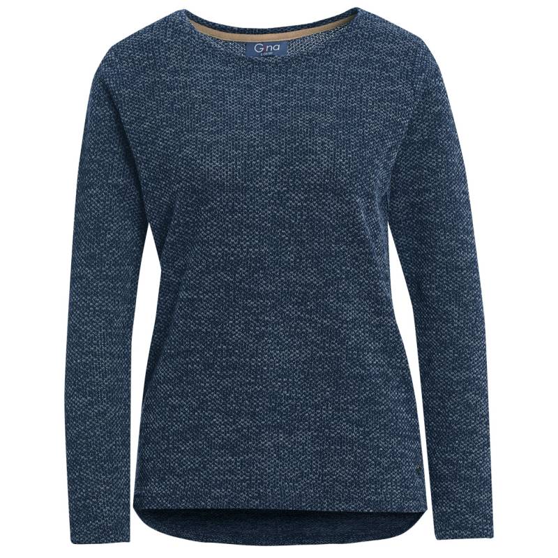 Damen Langarmshirt mit Zierknöpfen von Gina