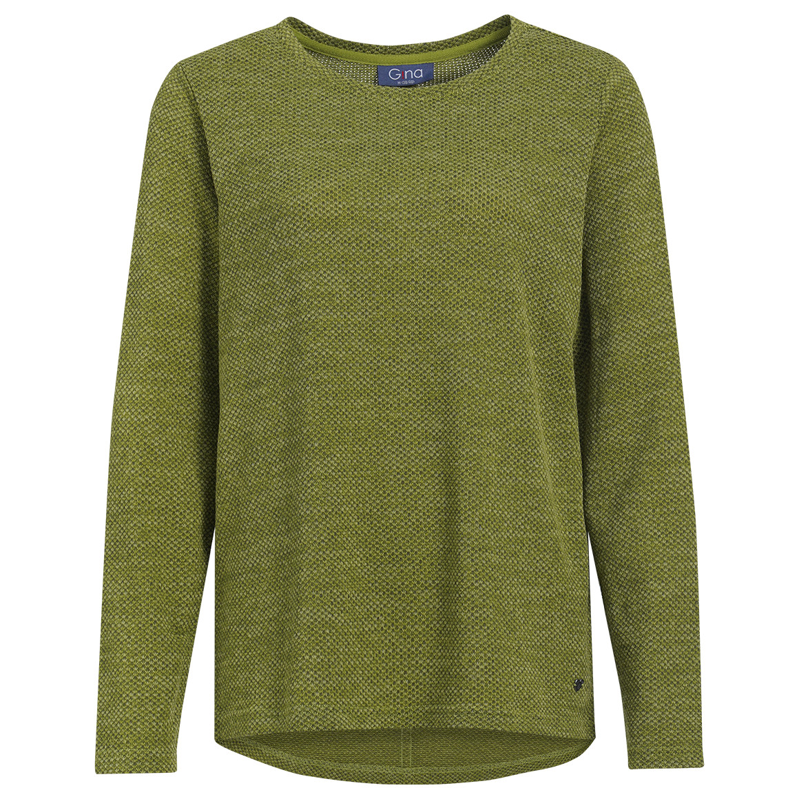 Damen Langarmshirt mit Zierknöpfen Damen Langarmshirt mit Zierknöpfen von Gina