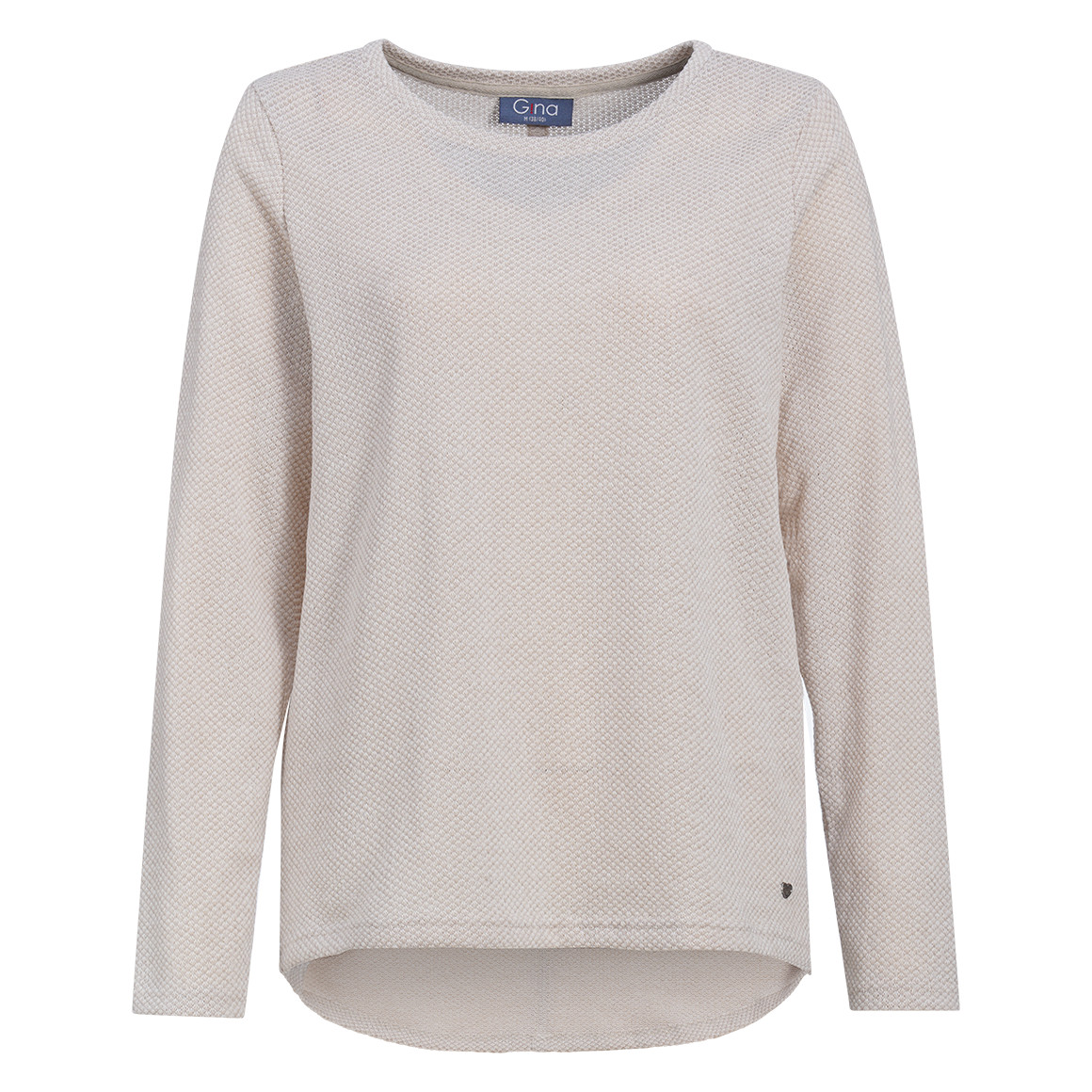 Damen Langarmshirt mit Zierknöpfen Damen Langarmshirt mit Zierknöpfen von Gina