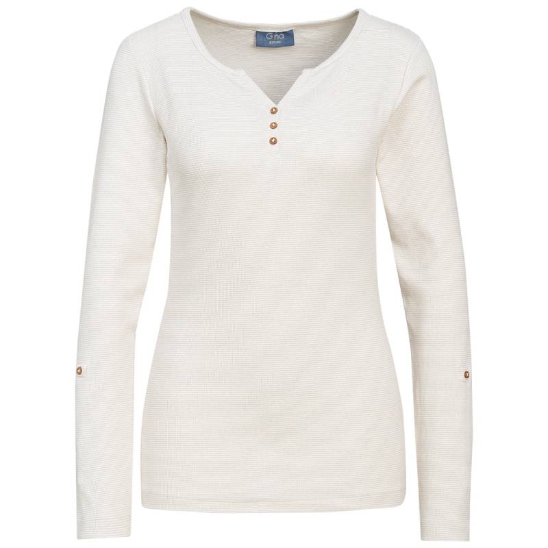 Damen Langarmshirt mit feinen Streifen von Gina