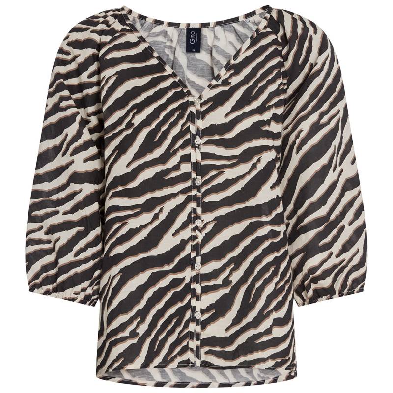 Damen Leinen-Bluse mit Knopfleiste Damen Leinen-Bluse mit Knopfleiste von Gina