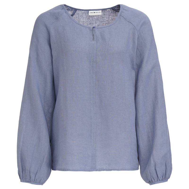 Damen Leinen-Bluse unifarben von Gina
