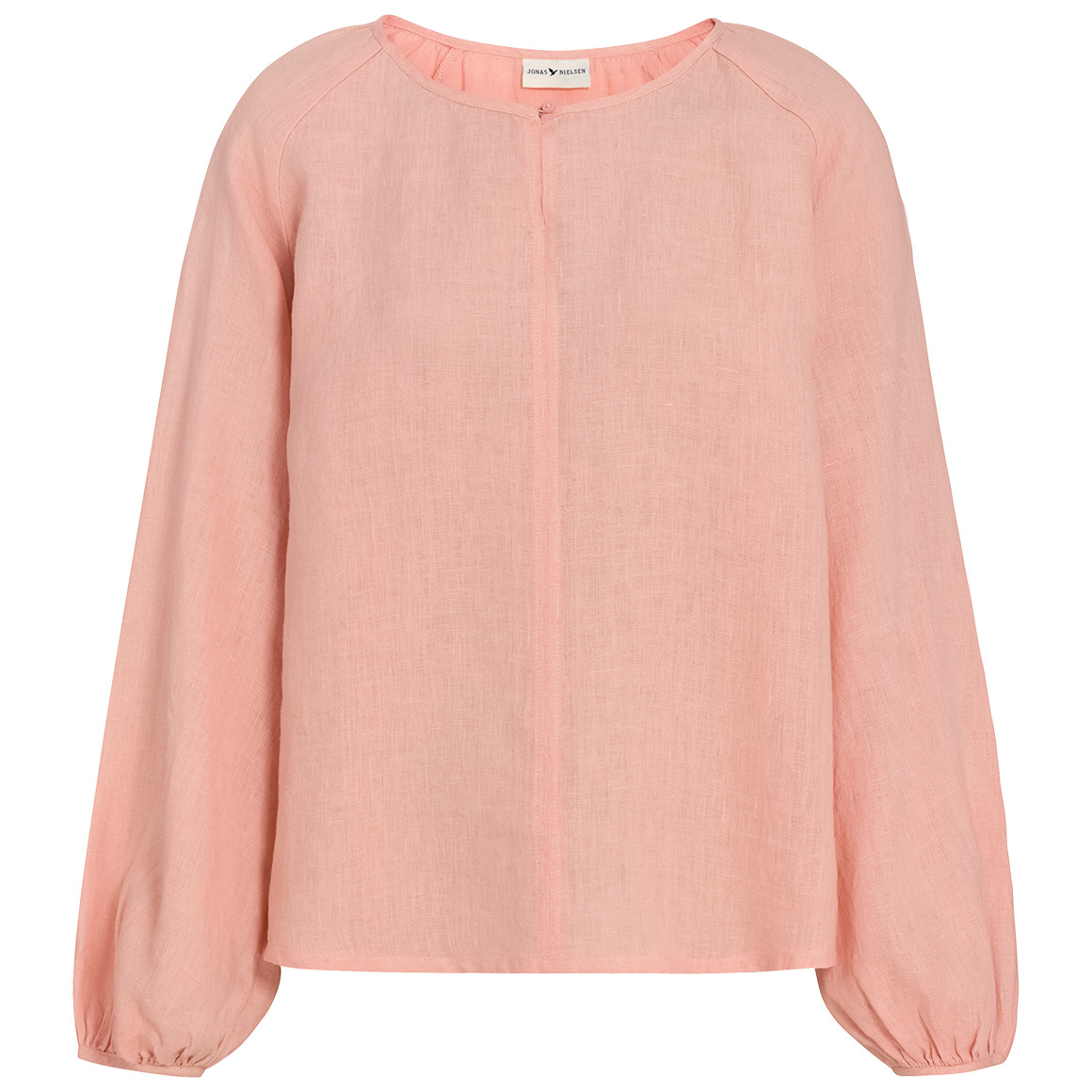 Damen Leinen-Bluse unifarben von Gina