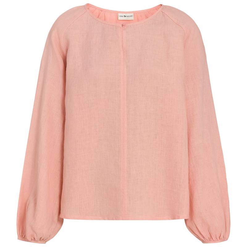 Damen Leinen-Bluse unifarben von Gina