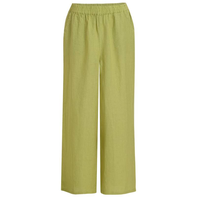 Damen Leinen-Hose mit Elastikbund von Gina