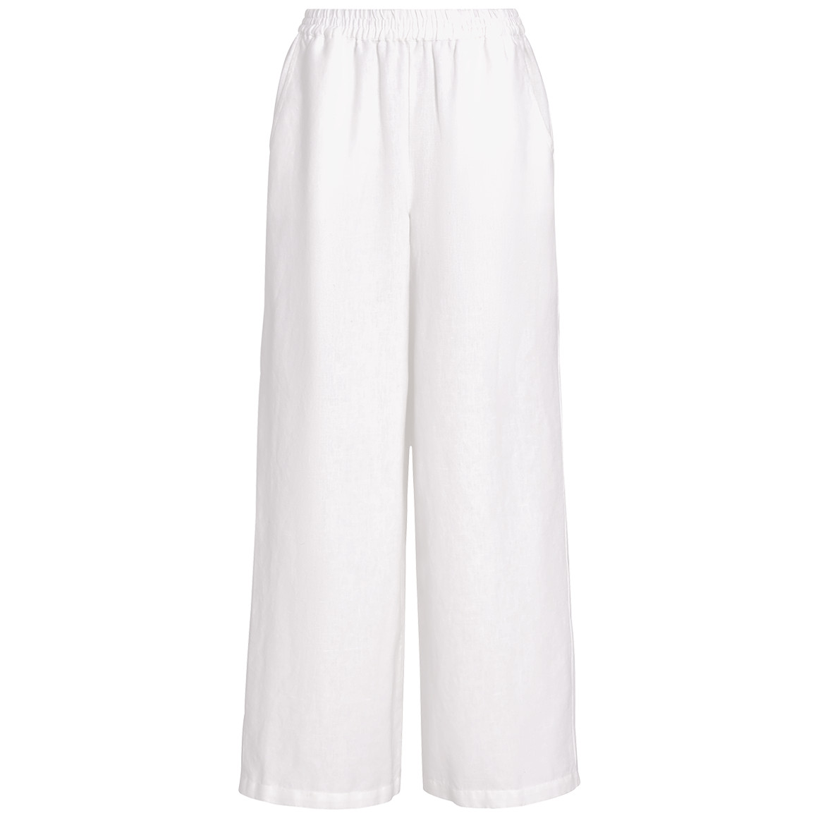 Damen Leinen-Hose mit Elastikbund von Gina