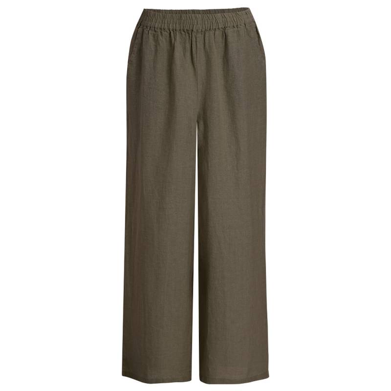 Damen Leinen-Hose mit Elastikbund von Gina