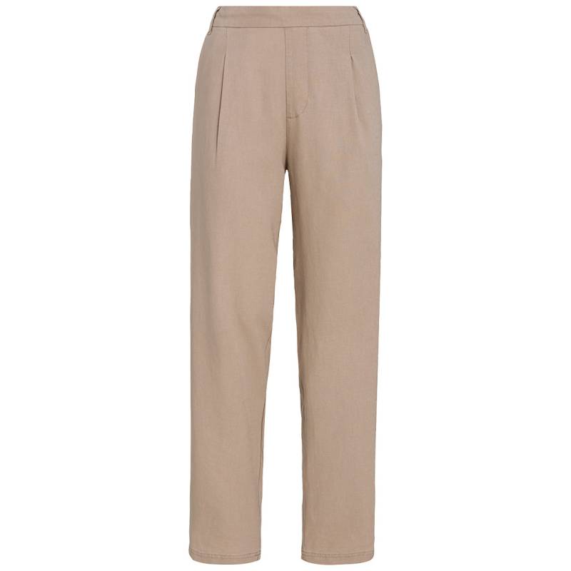 Damen Leinen-Jogpants in Unifarben von Gina
