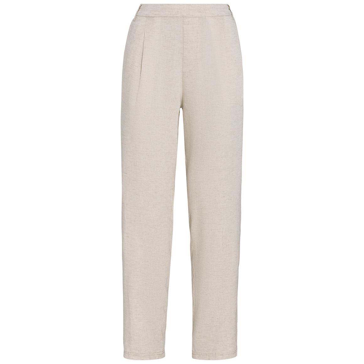 Damen Leinen-Jogpants in Unifarben von Gina