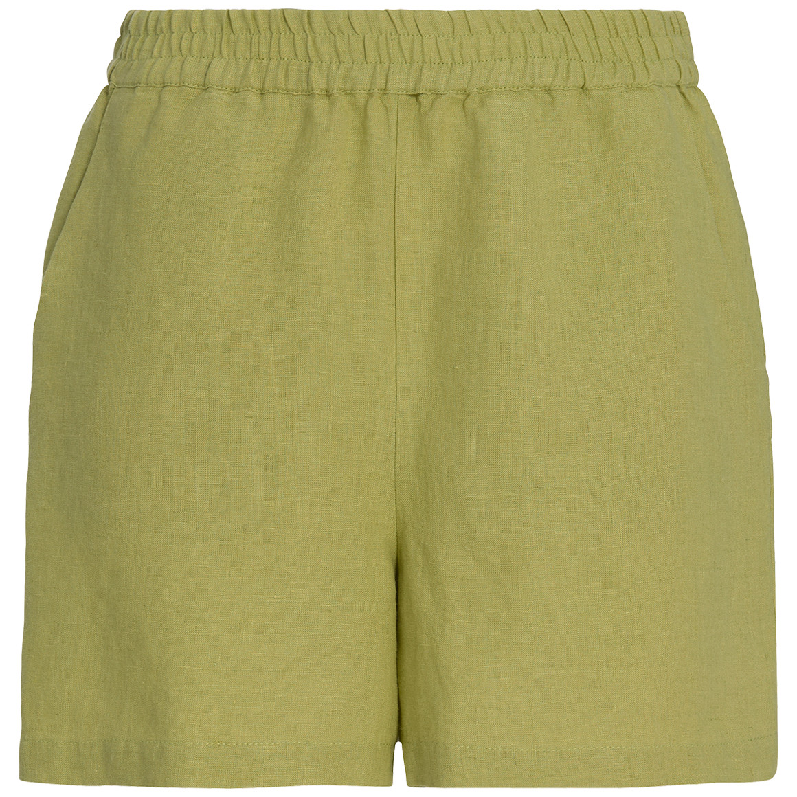 Damen Leinen-Shorts mit Elastikbund von Gina