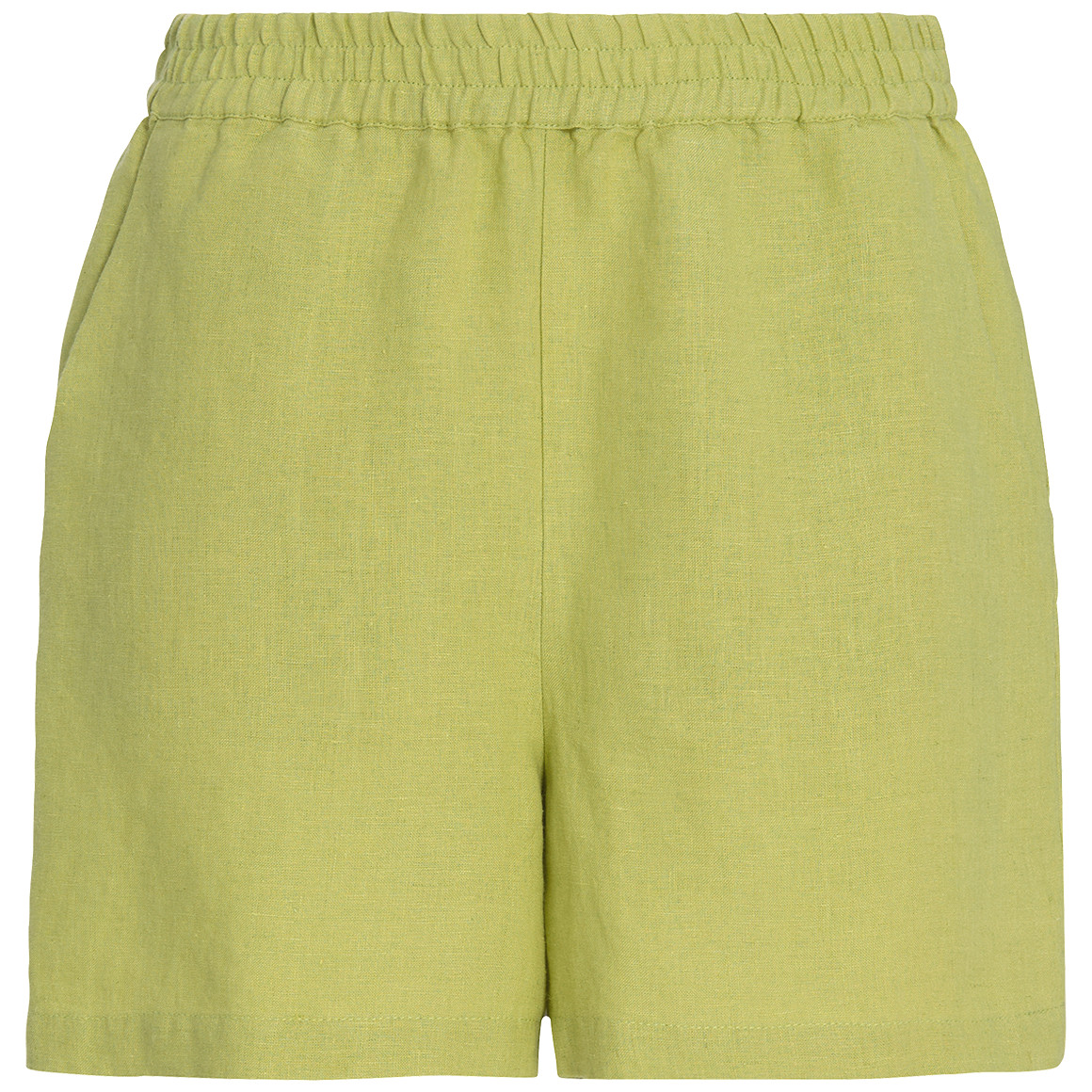 Damen Leinen-Shorts mit Elastikbund von Gina