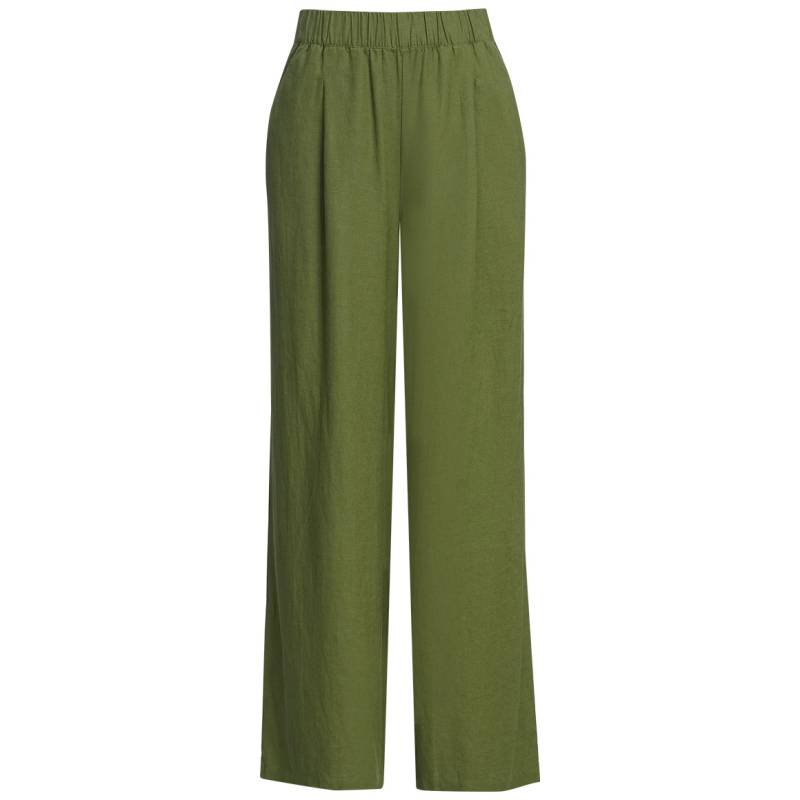 Damen Leinenhose im Wide-Leg-Style von Gina