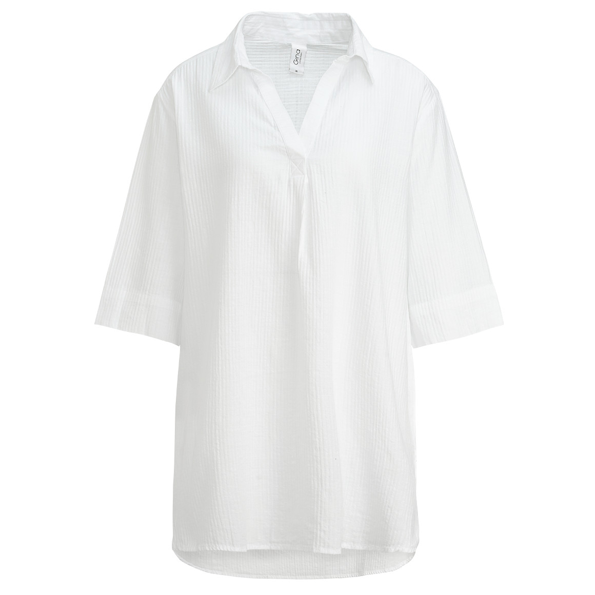 Damen Longbluse aus Baumwolle von Gina