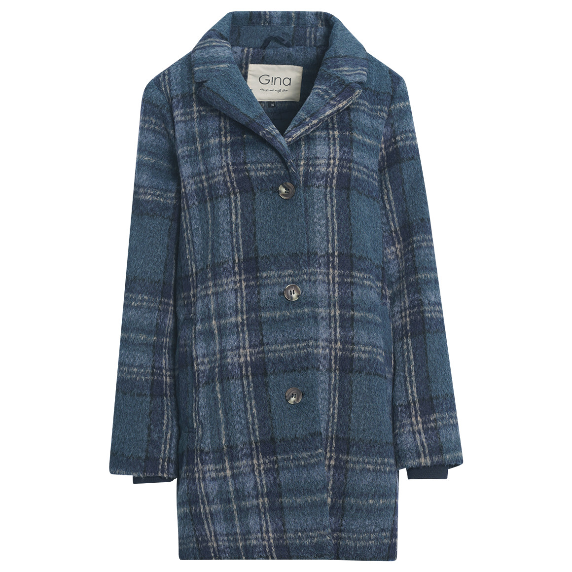 Damen Mantel im Karo-Look von Gina