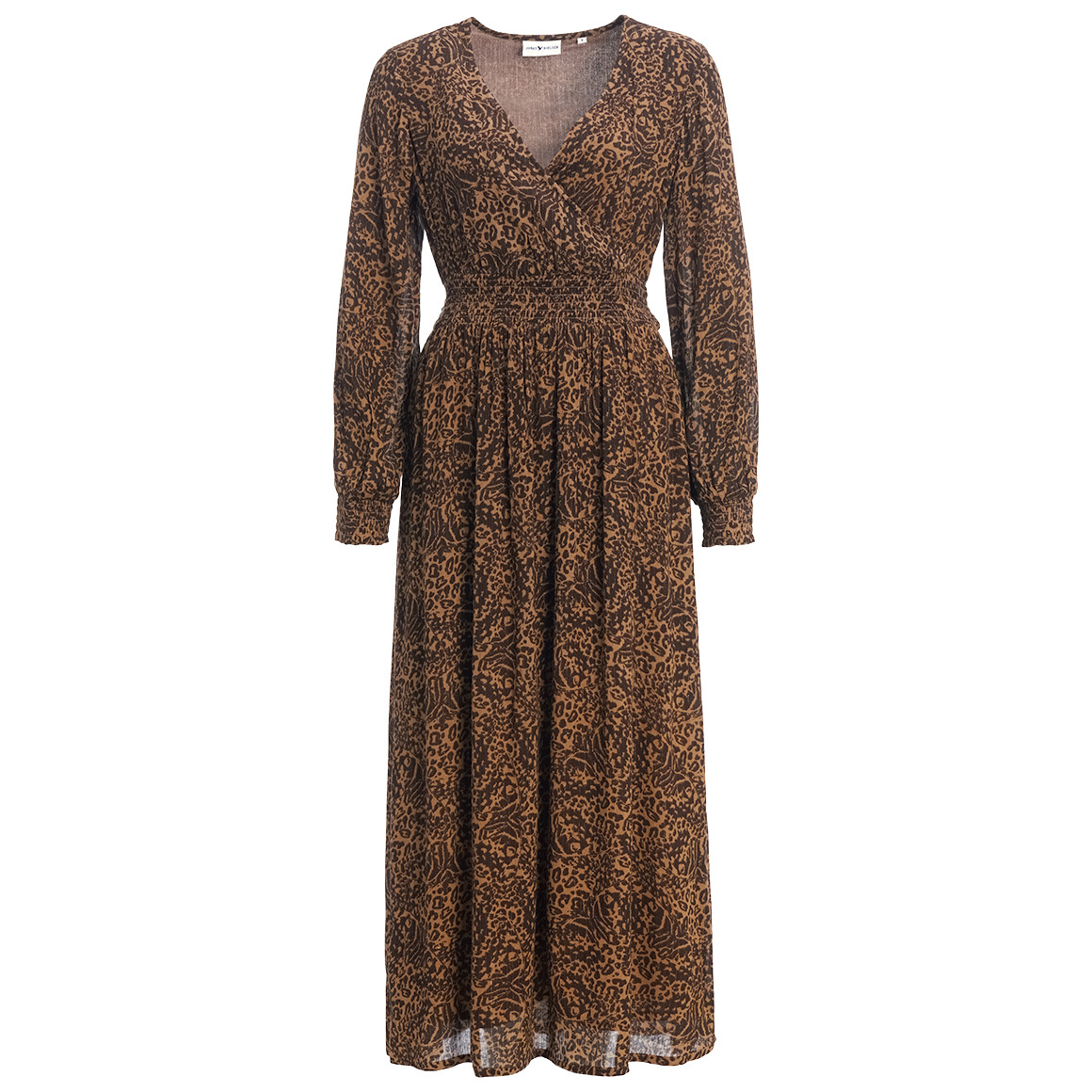 Damen Maxikleid mit Leo-Print Damen Maxikleid mit Leo-Print von Gina