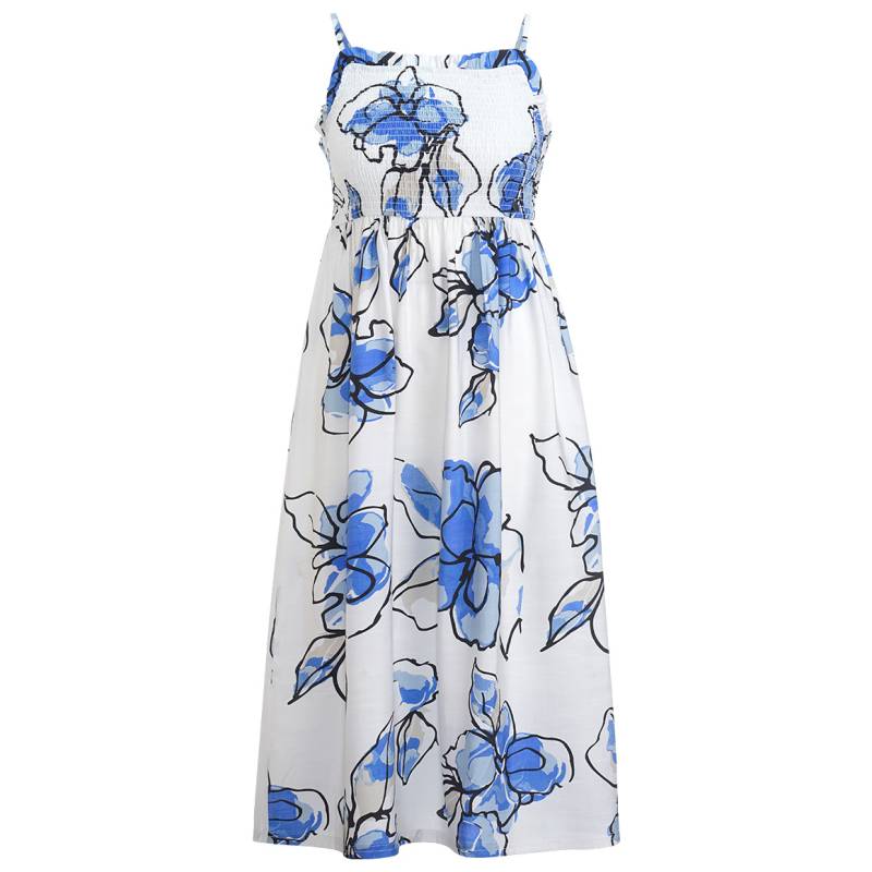 Damen Midi-Kleid mit floralem Print von Gina