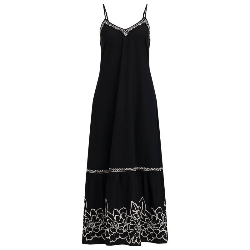 Damen Midikleid mit Stickerei von Gina