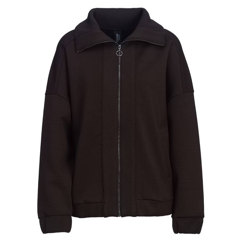 Damen Modal-Jacke mit hohem Kragen Damen Modal-Jacke mit hohem Kragen von Gina
