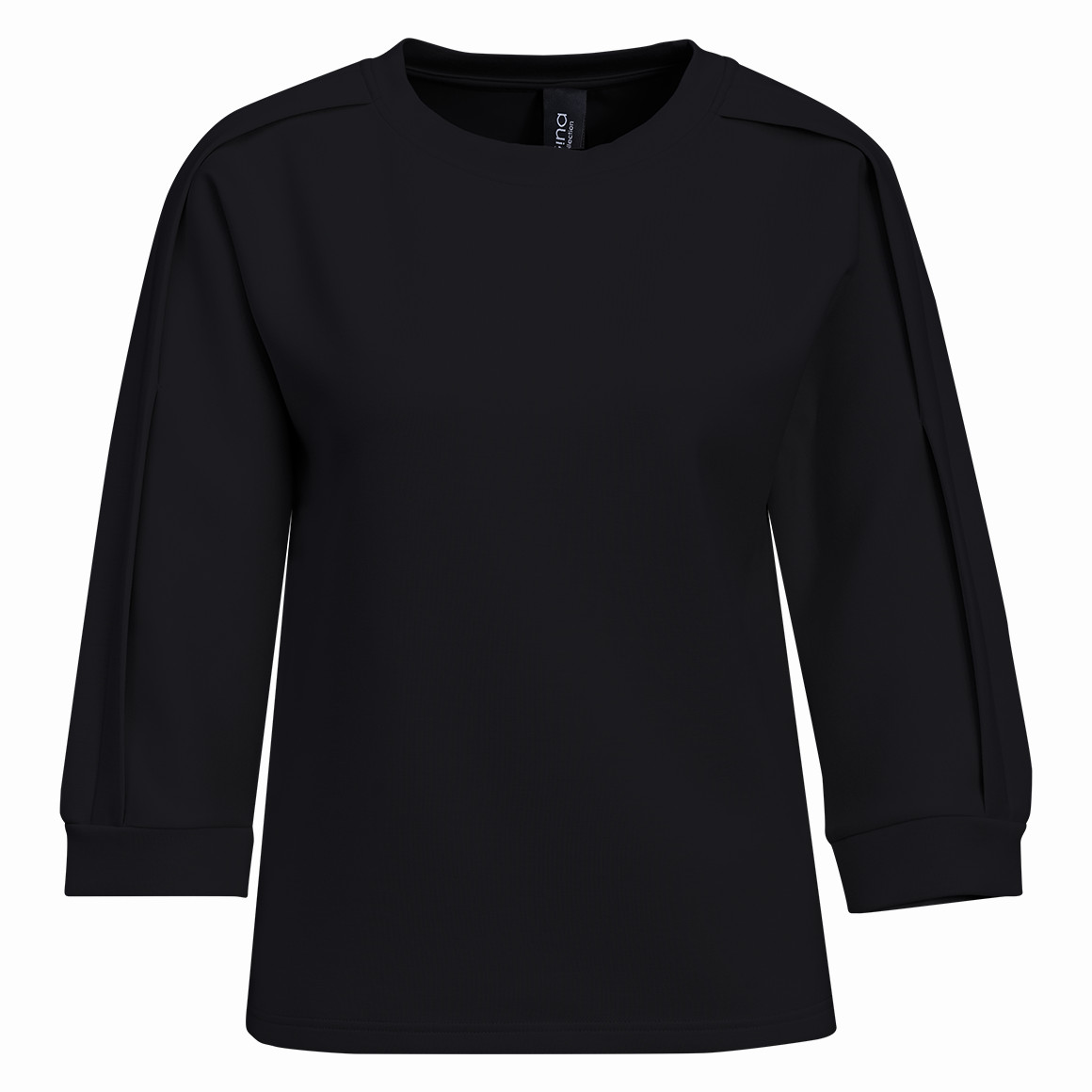 Damen Modal-Shirt in Unifarben von Gina