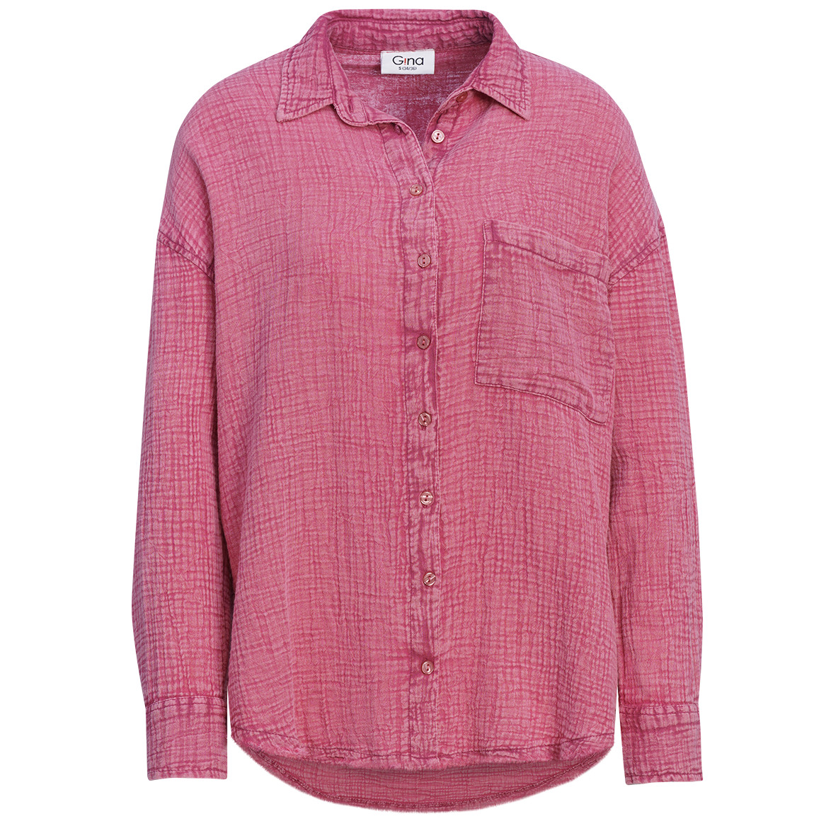 Damen Musselin-Bluse aus Bio-Baumwolle Damen Musselin-Bluse aus Bio-Baumwolle von Gina