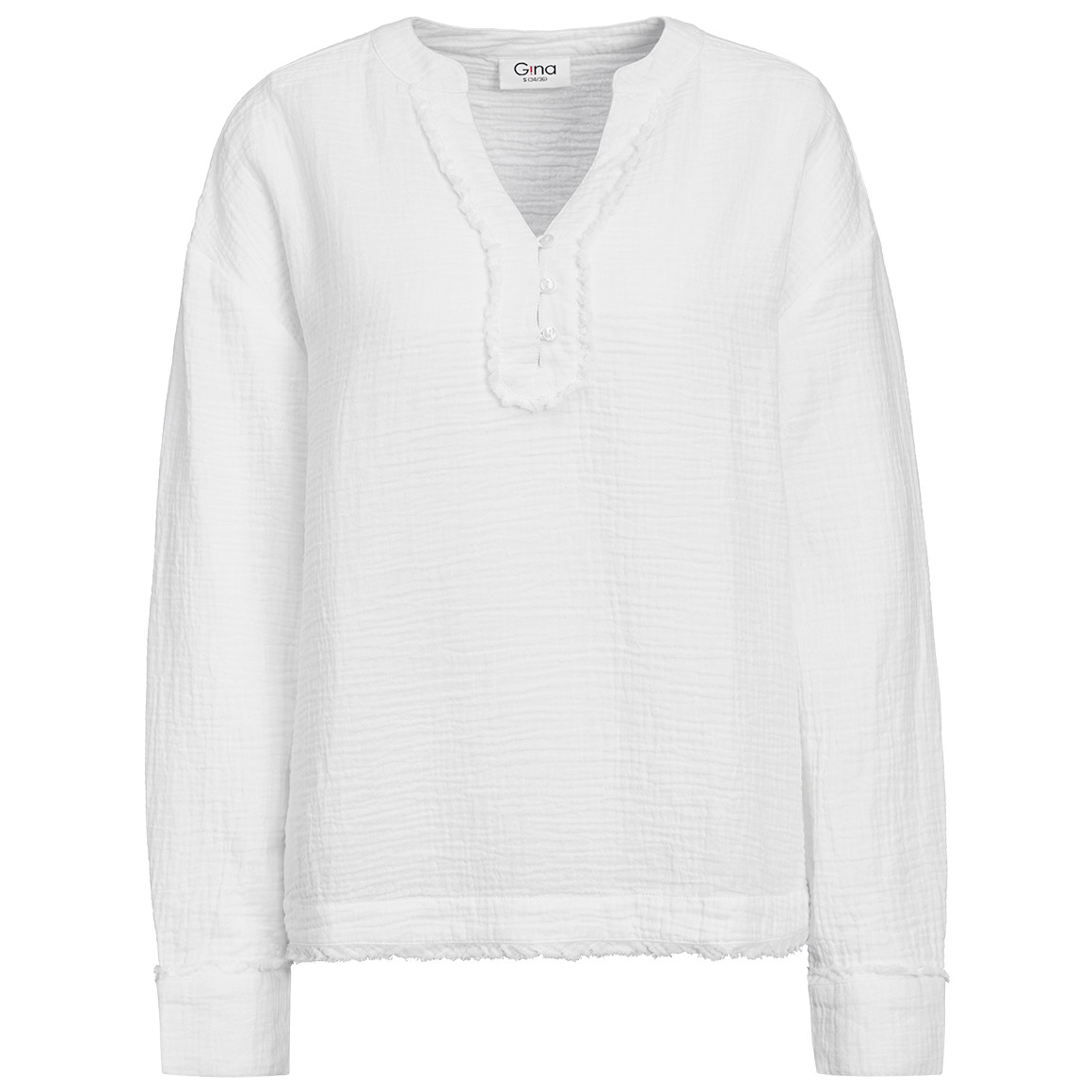 Damen Musselin-Bluse aus Bio-Baumwolle von Gina