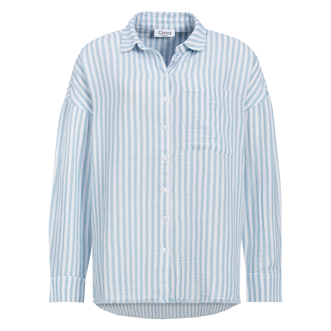 Damen Musselin-Bluse aus Bio-Baumwolle Damen Musselin-Bluse aus Bio-Baumwolle von Gina