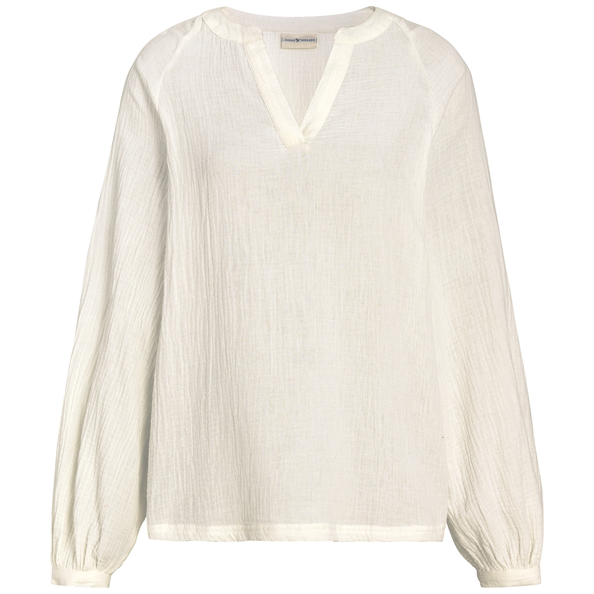 Damen Musselin-Bluse in Unifarben von Gina