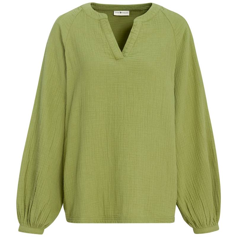 Damen Musselin-Bluse in Unifarben Damen Musselin-Bluse in Unifarben von Gina