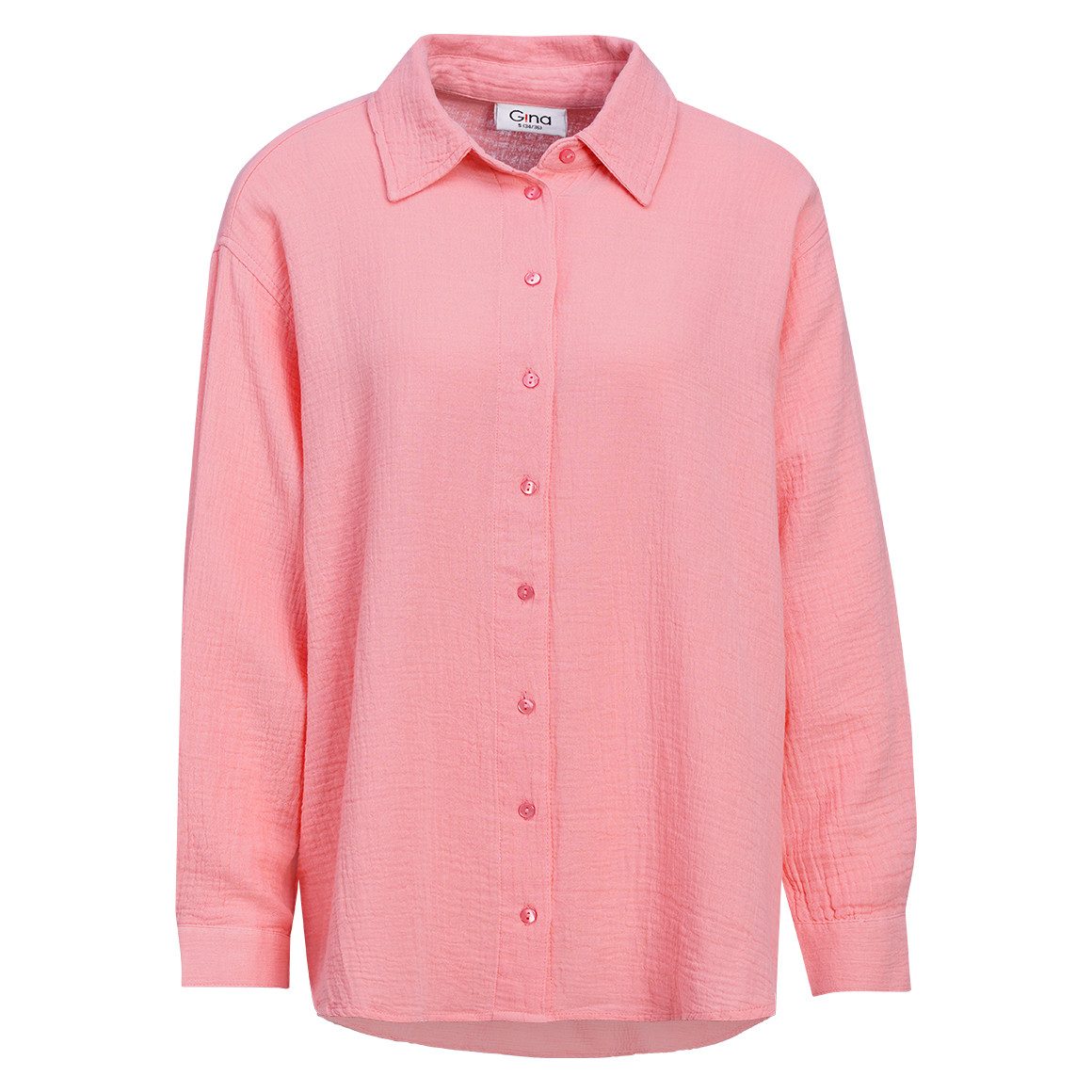 Damen Musselin-Bluse unifarben Damen Musselin-Bluse unifarben von Gina