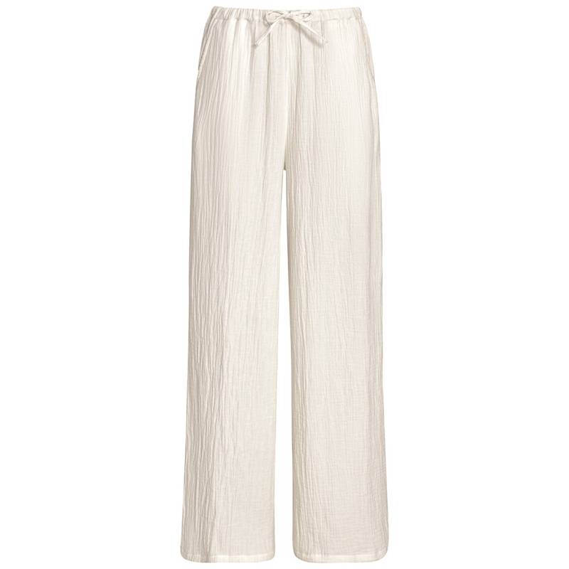 Damen Musselin-Hose in Unifarben von Gina