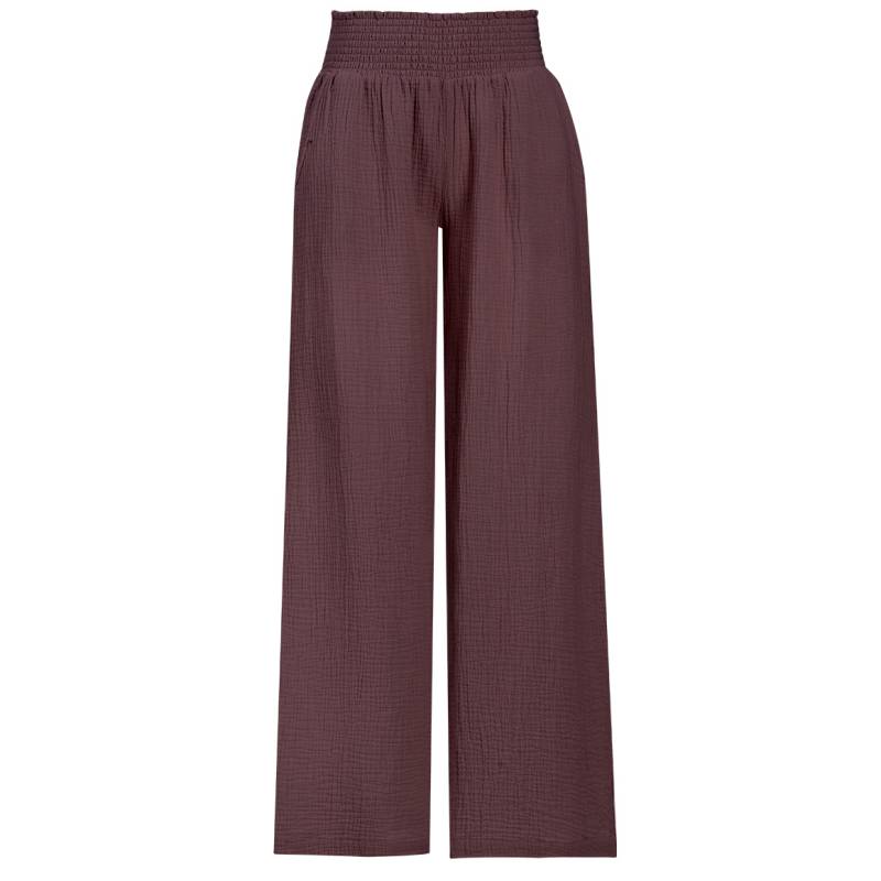 Damen Musselin-Hose mit Elastikbund von Gina