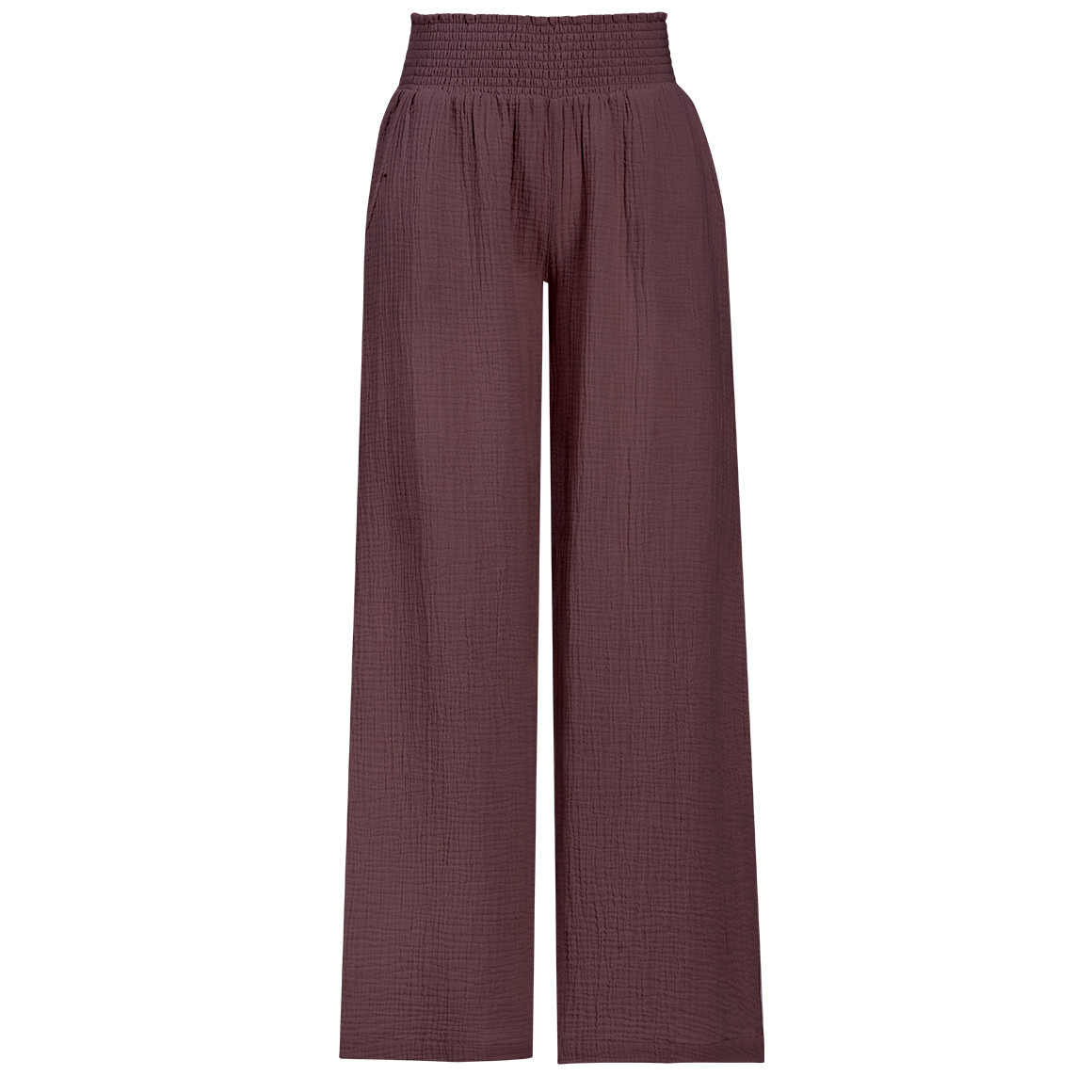 Damen Musselin-Hose mit Elastikbund Damen Musselin-Hose mit Elastikbund von Gina