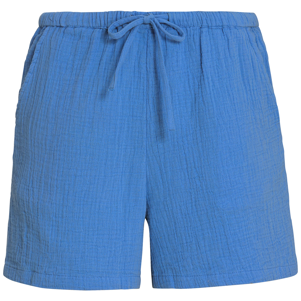 Damen Musselin-Shorts in Unifarben von Gina