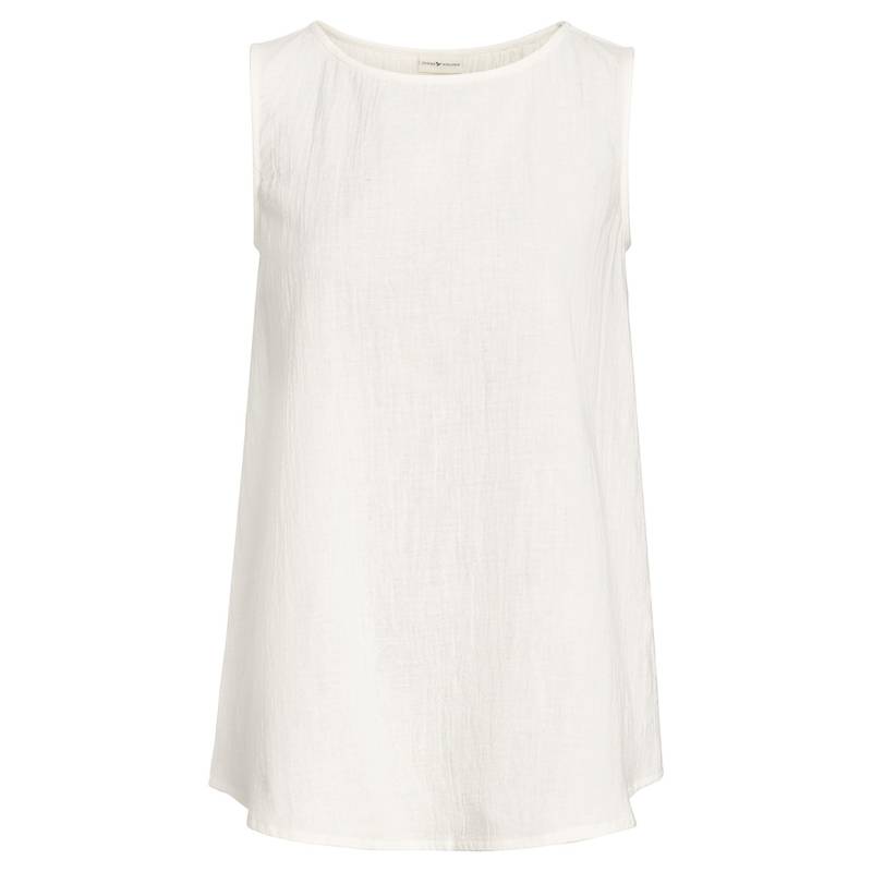 Damen Musselin-Top in Unifarben von Gina