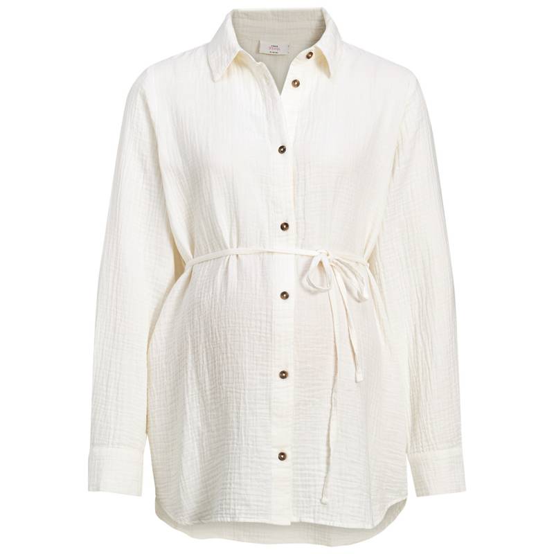 Damen Musselin-Umstandsbluse mit Bindeband von Gina